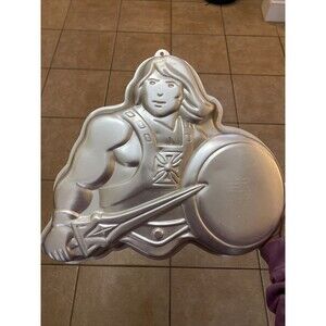 Vintage 1983 Wilton He-Man Cake Pan Mold 2105-3184 Masters of the Universe Rare